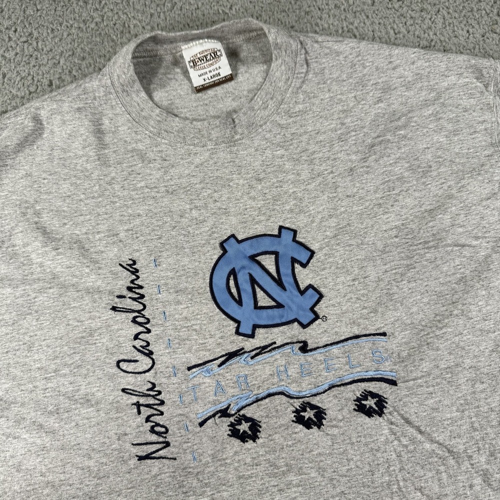 Vintage North Carolina Tar Heels Shirt Mens XL NCAA Basketball College 90s Tee